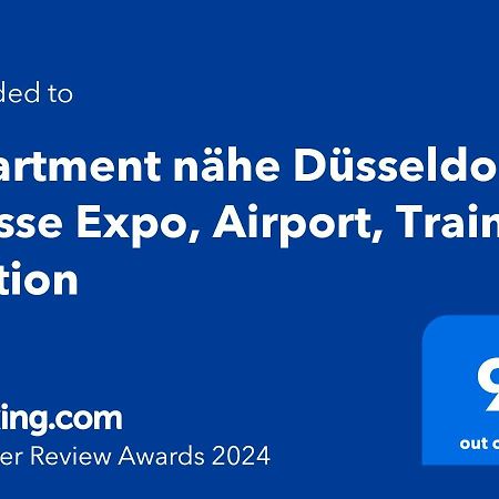 Apartment Naehe Duesseldorf Messe Expo, Airport, Train Station Duisburg Exteriér fotografie