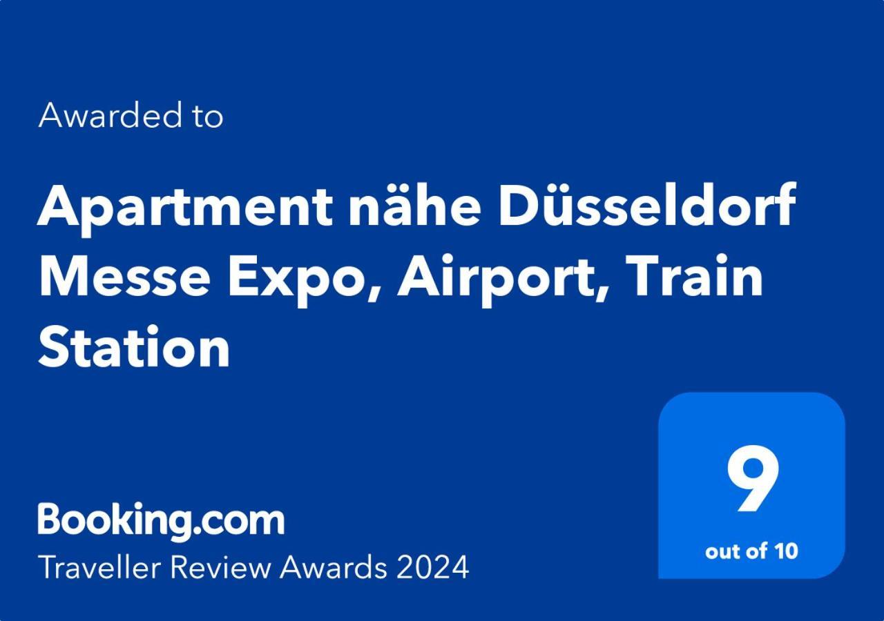 Apartment Naehe Duesseldorf Messe Expo, Airport, Train Station Duisburg Exteriér fotografie